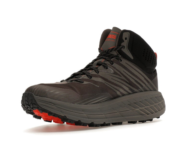 Hoka One One Speedgoat Mid Gore-Tex 2 Black Grey Red