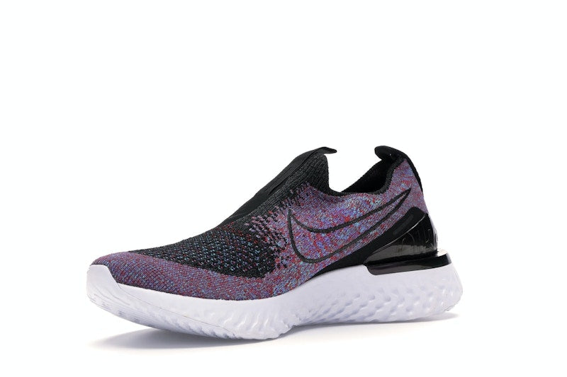 Nike Epic Phantom React Flyknit Black University Red Hyper Jade (Women's)