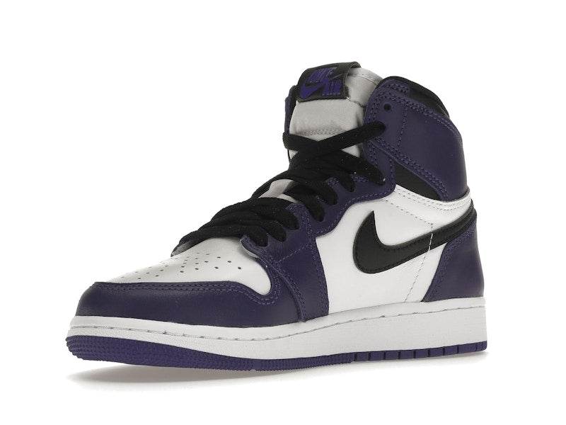 Jordan 1 Retro High Court Purple White (GS)