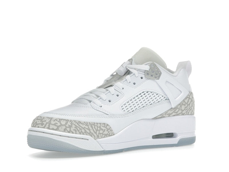 Jordan Spizike Low White Metallic Silver Barely Blue Neutral Grey