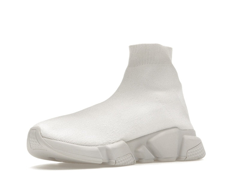 Balenciaga Speed Graffiti Trainers White Black