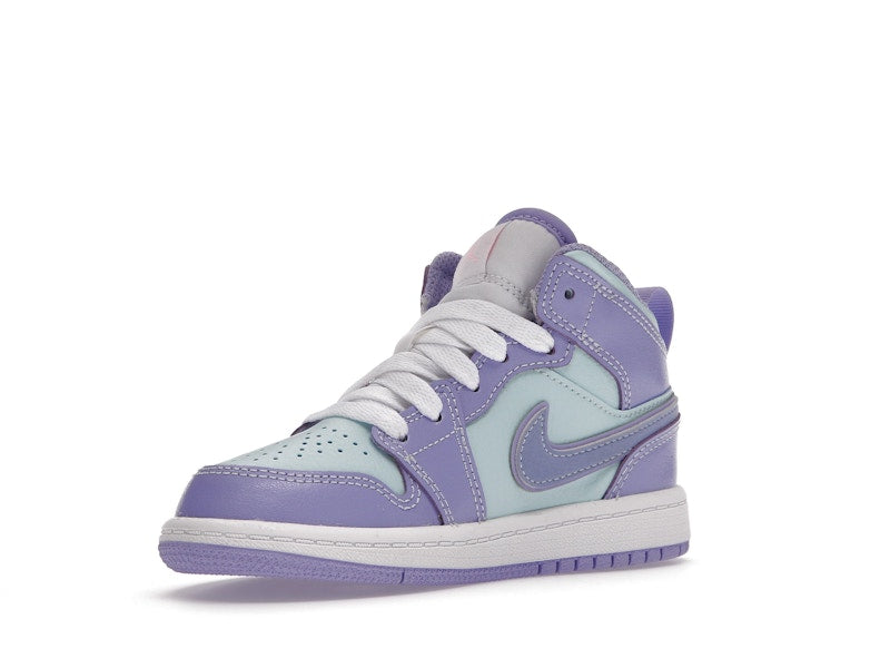 Jordan 1 Mid Purple Aqua (PS)