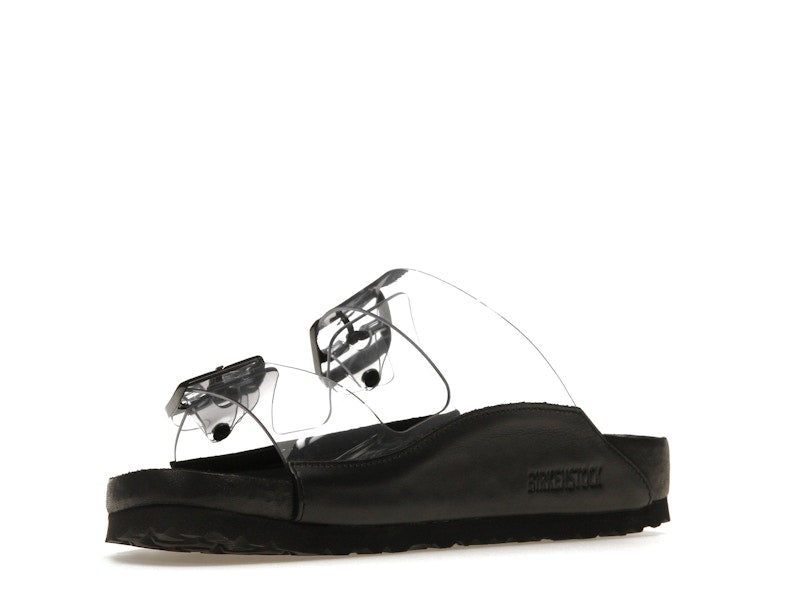Birkenstock Arizona Transparent Manolo Blahnik Black