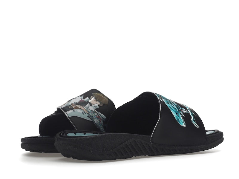 adidas Reptossage Hook-And-Loop Slides Yu-Gi-Oh! Blue Eyes White Dragon