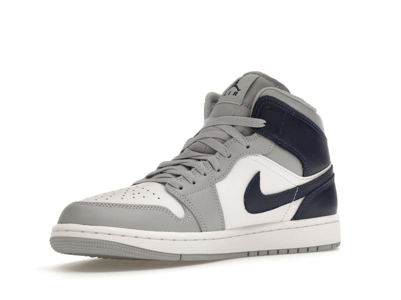 Jordan 1 Mid Wolf Grey Midnight Navy