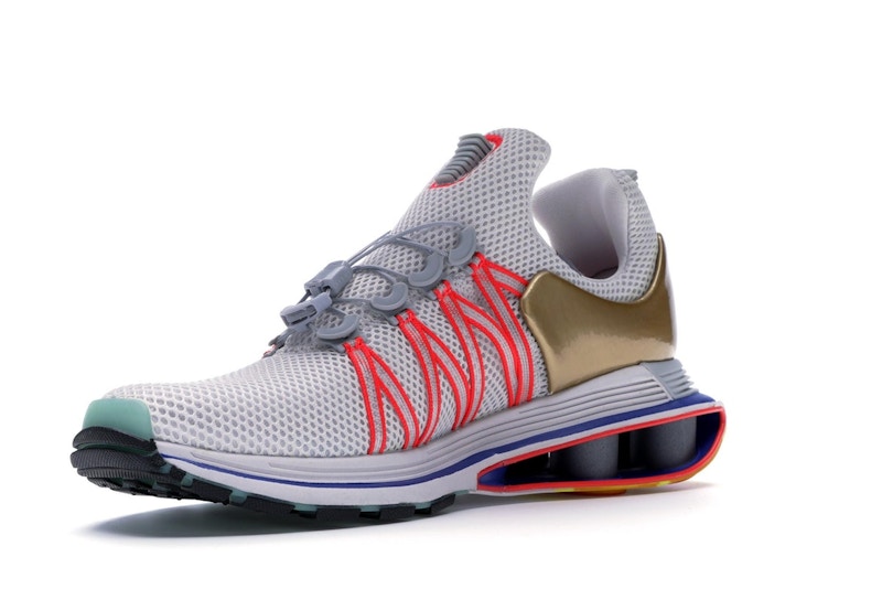Nike Shox Gravity Vast Grey Metallic Gold