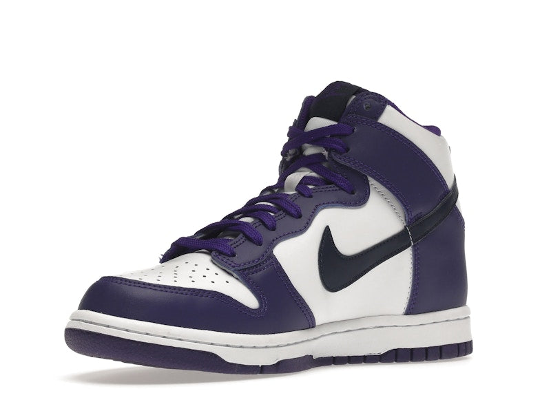 Nike Dunk High Electro Purple Midnight Navy (GS)