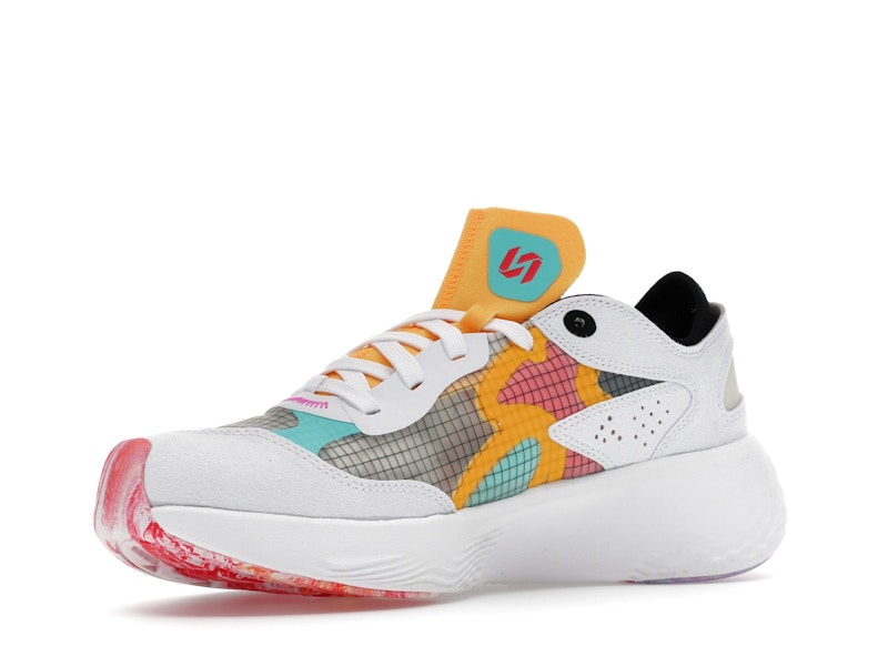 Jordan Delta 3 Nitro Low Luka Doncic White Black Dynamic Turquoise