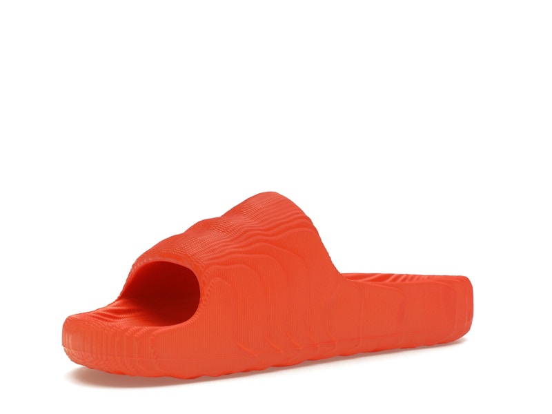 adidas Adilette 22 Slides Orange Core Black