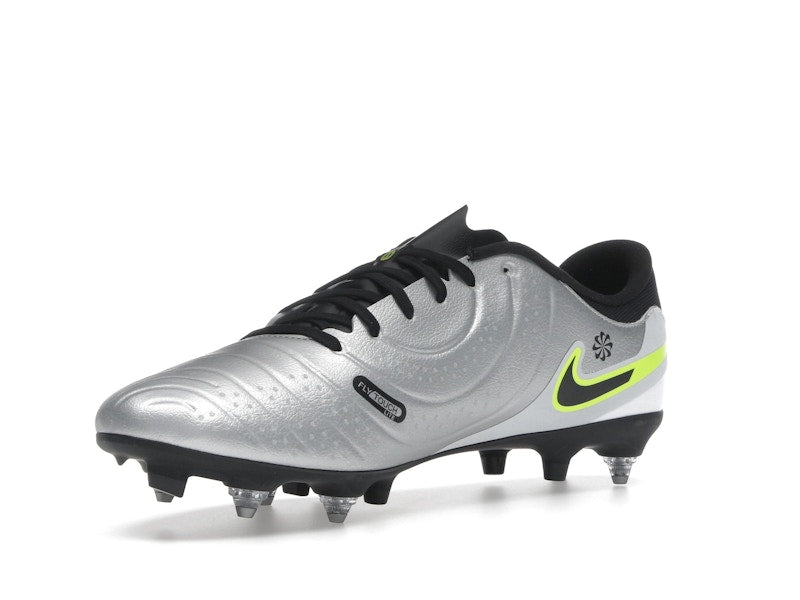Nike Tiempo Legend 10 Academy SG-Pro AC Metallic Silver Volt Black