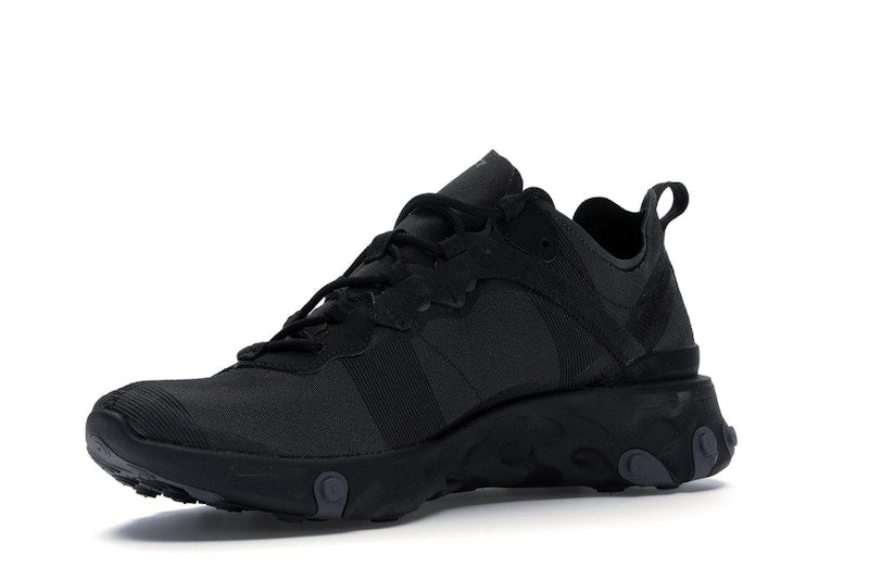 Nike React Element 55 Triple Black