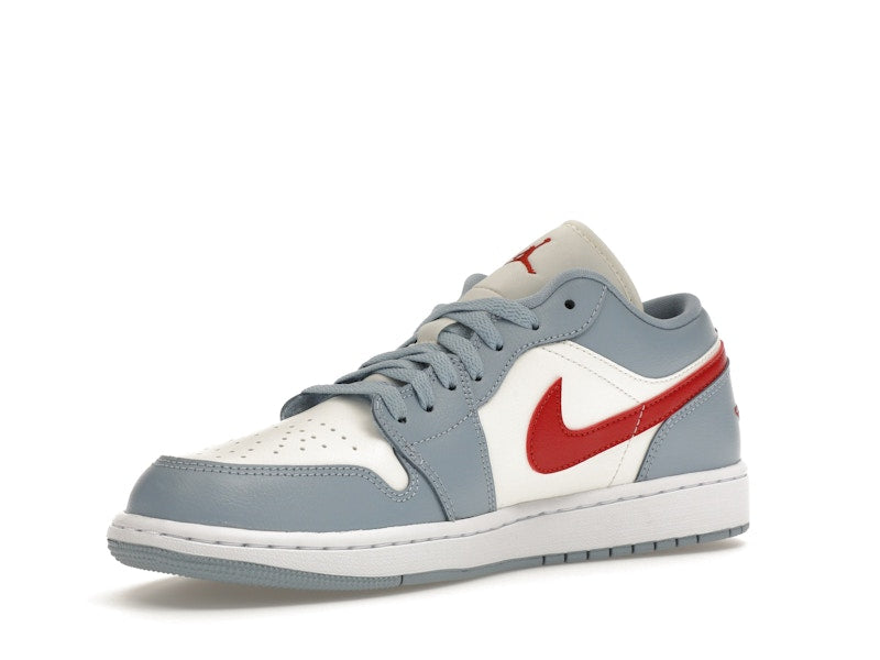 Jordan 1 Low Blue Whisper Dune Red (Women's)