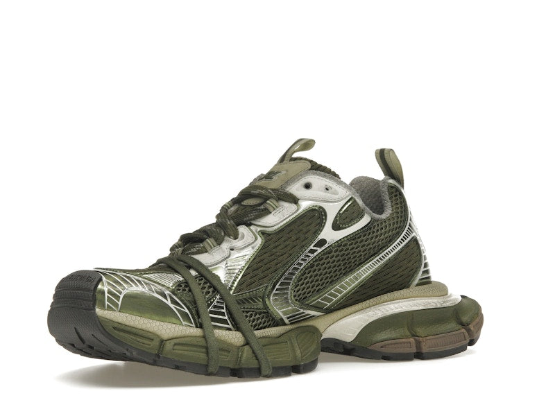 Balenciaga 3XL Dark Green Light Beige