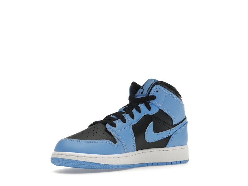 Jordan 1 Mid University Blue Black (GS)