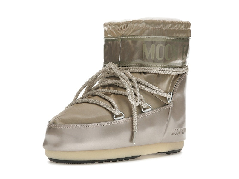 Moon Boot Icon Low Boot Glance Platinium