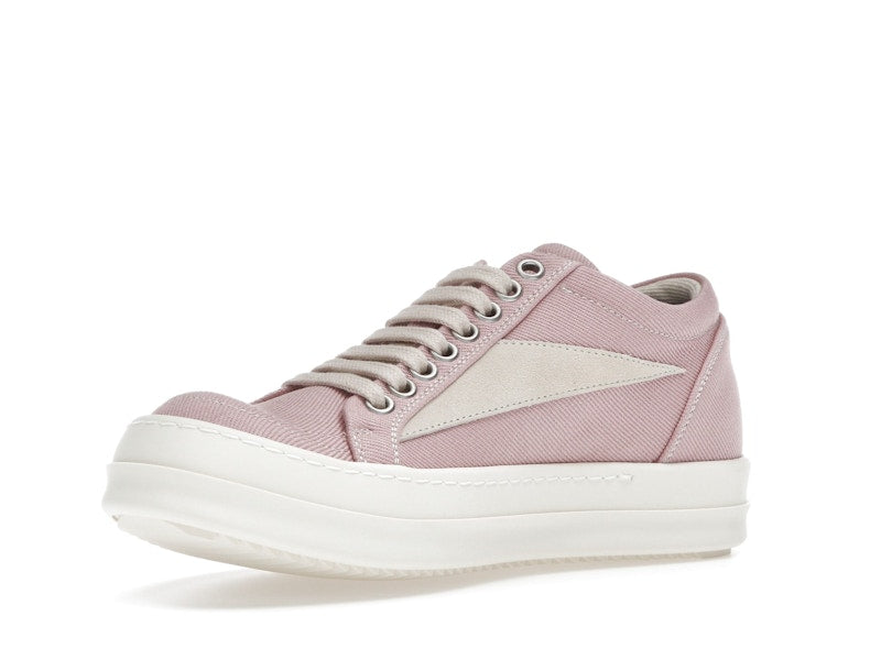 Rick Owens DRKSHDW EDFU Vintage Sneakers Faded Pnk Pearl Milk