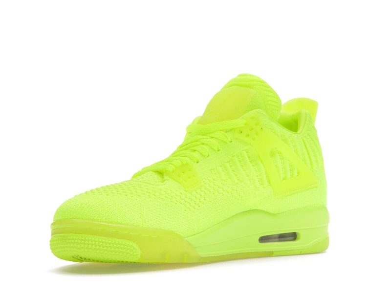 Jordan 4 Retro Flyknit Volt