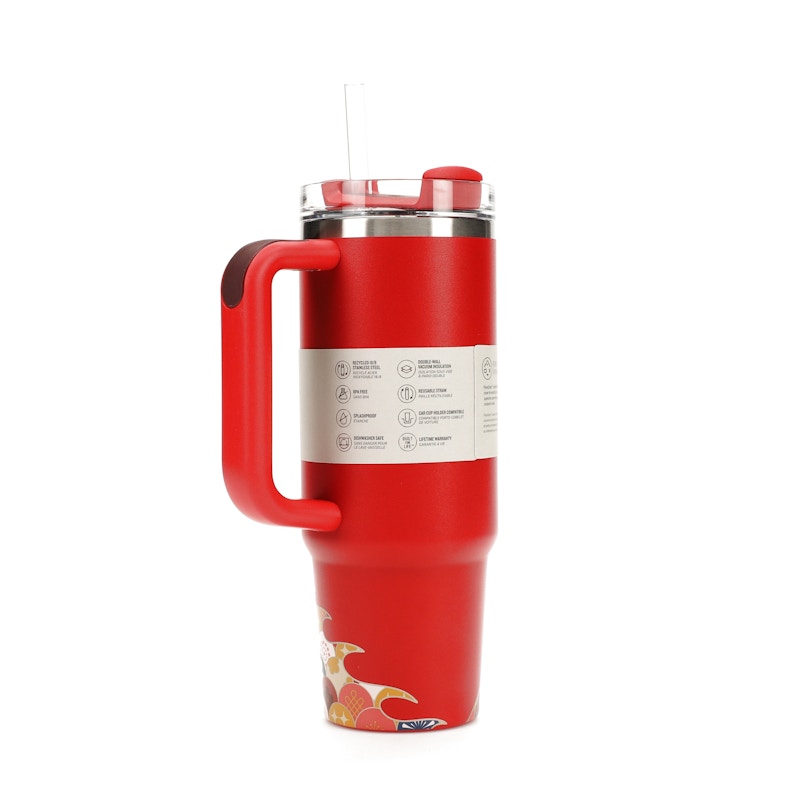Stanley The Lunar New Year Limited Edition Flowstate Quencher 30oz Tumbler Red Dragon