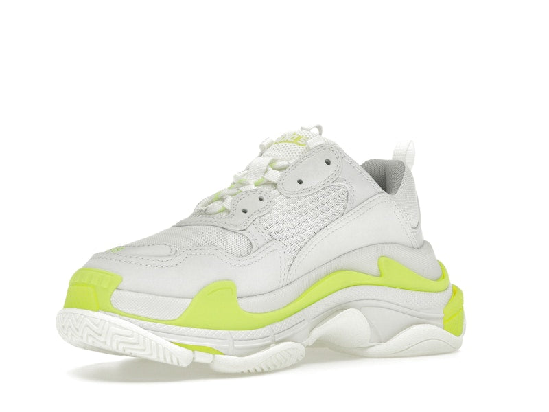 Balenciaga Triple S White Fluo Yellow (Women's)