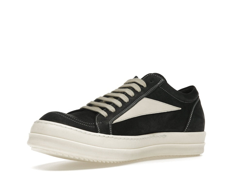 Rick Owens Luxor Vintage Sneaks Black Milk