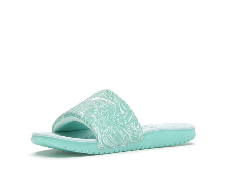 Nike Kawa Slide Print Emerald Rise (GS)