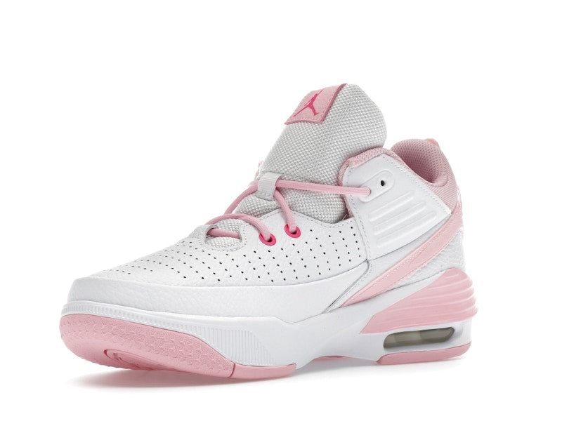 Jordan Max Aura 5 White Fierce Pink Medium Soft Pink (GS)