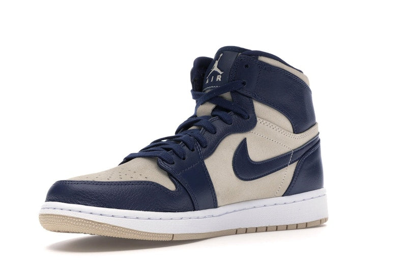 Jordan 1 Retro Premium Midnight Navy Light Cream (Women's)