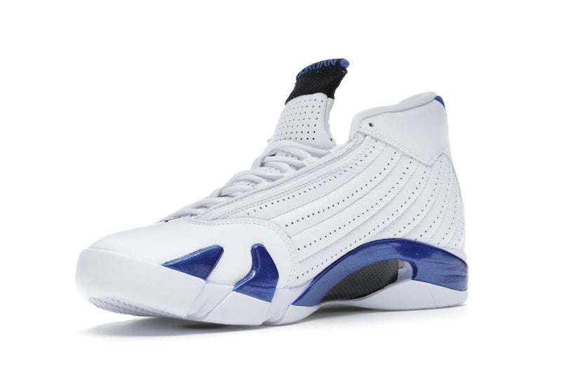 Jordan 14 Retro White Hyper Royal