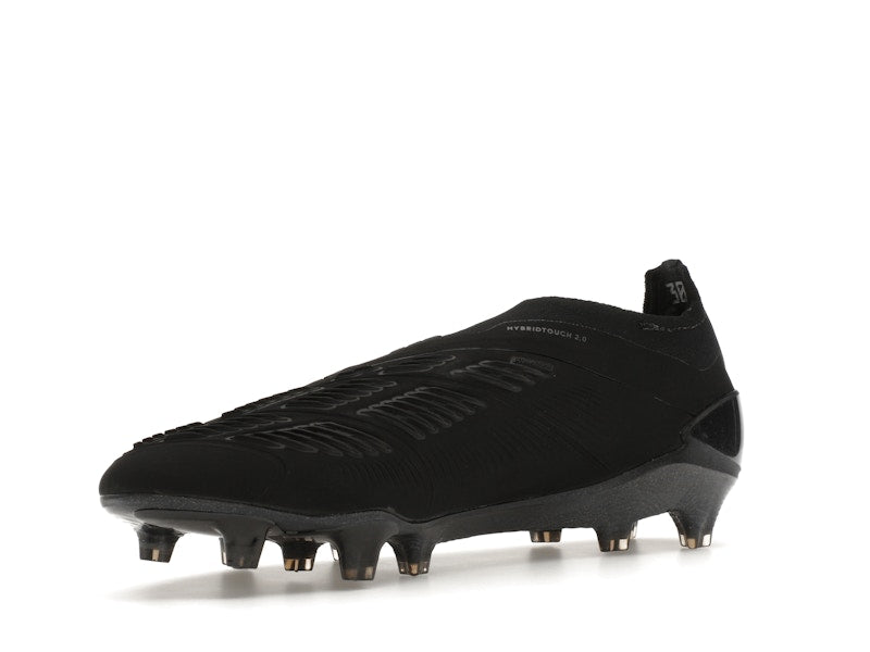 adidas Predator 24 Elite Laceless FG Core Black Carbon
