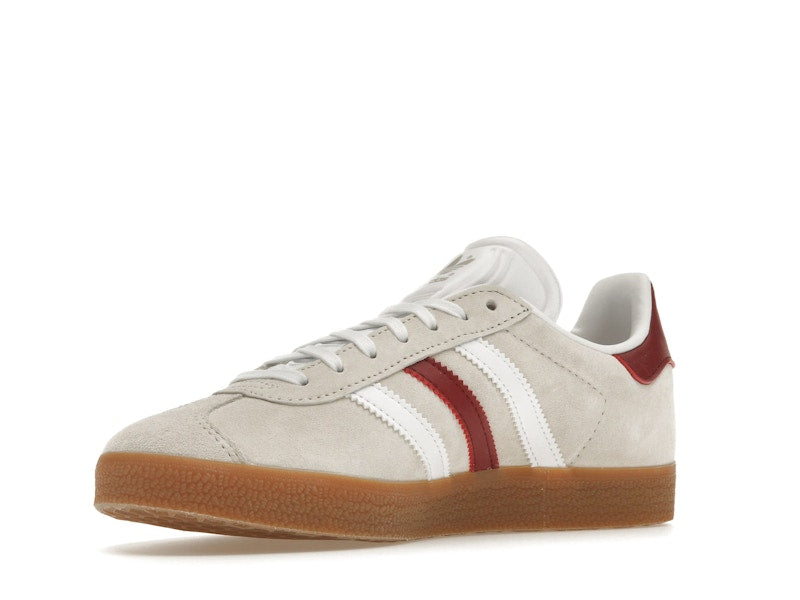 adidas Gazelle Aluminum Collegiate Burgundy