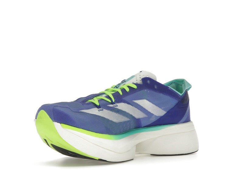 adidas Adizero Adios Pro 3 Cobalt Blue Zero Metalic Lucid Lemon (Women's)