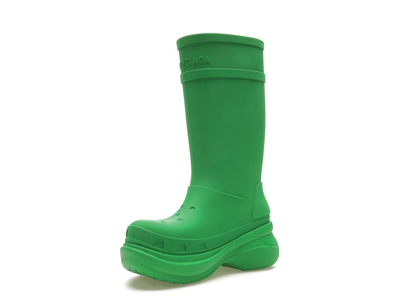 Balenciaga x Crocs Boot Bright Green