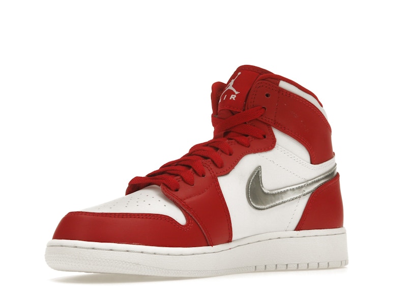 Jordan 1 Retro High Silver Medal (GS)