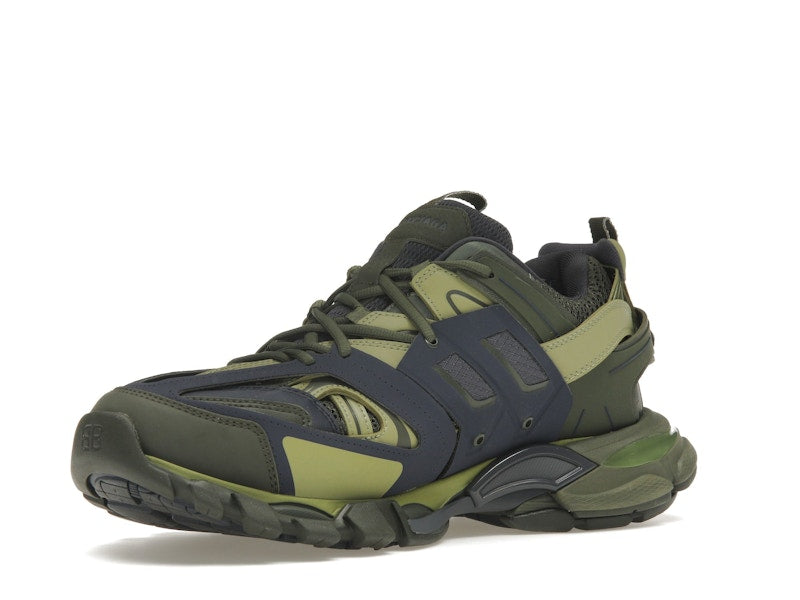 Balenciaga Track Green Navy Yellow