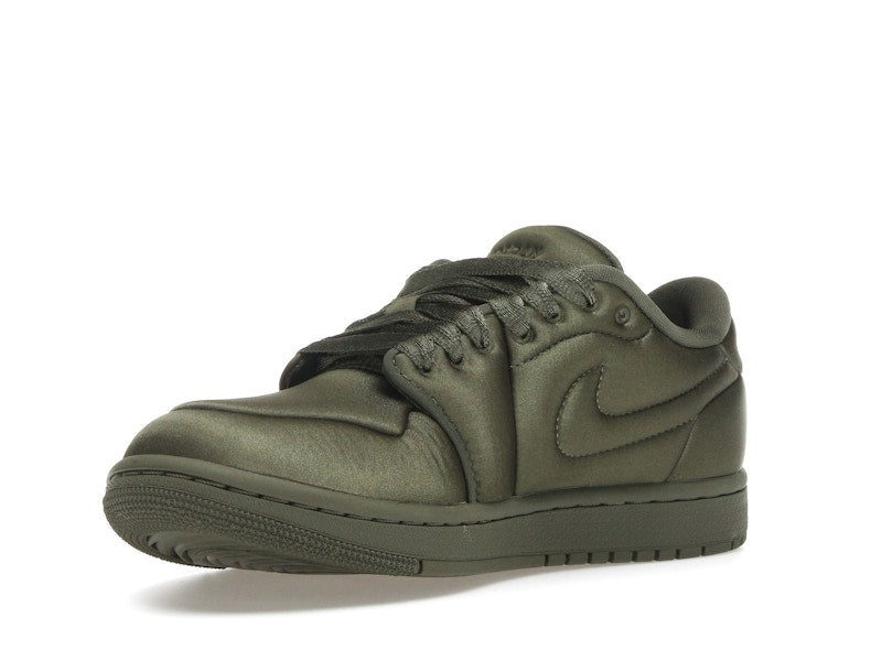 Jordan 1 Low Method of Make Satin Medium Olive (Women's)