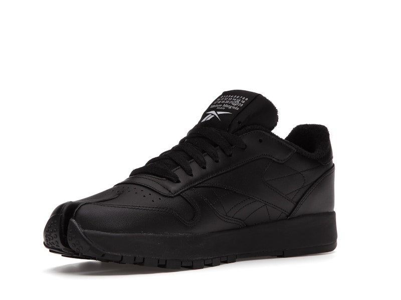 Reebok Classic Leather Tabi Project 0 CL Maison Margiela Black