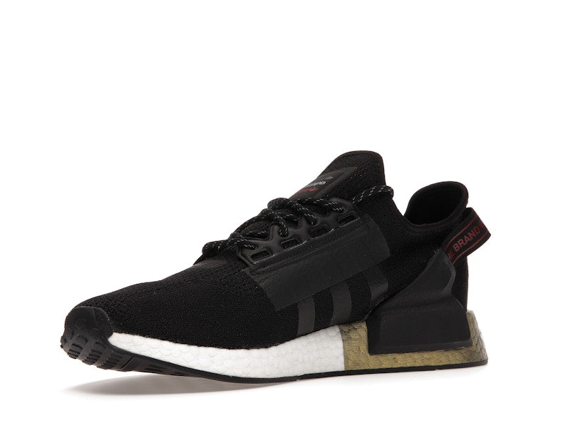 adidas NMD V2 Core Black Gold Metallic