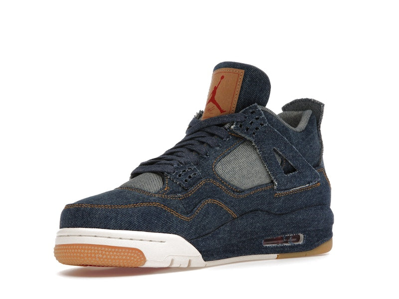 Jordan 4 Retro Levi's Denim (Tag with Levi's Logo)