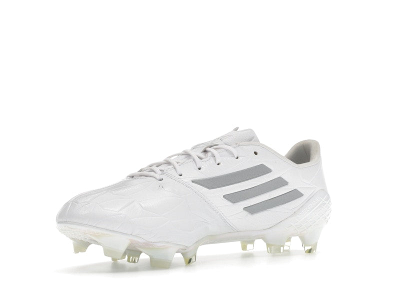 adidas Adizero F50 4 Leather FG White Silver Metallic