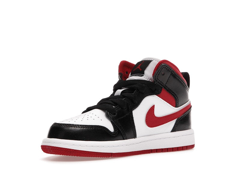 Jordan 1 Mid Gym Red Black White (PS)