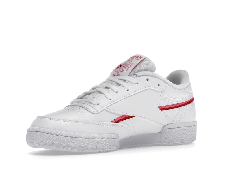 Reebok Club C 85 Vegan White Atomic Pink (Women's)