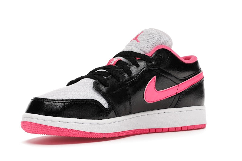 Jordan 1 Low Black White Hyper Pink (GS)