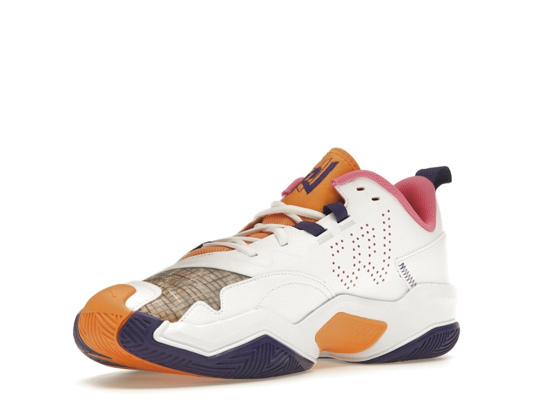 Jordan One Take 4 White Court Purple Canyon Gold