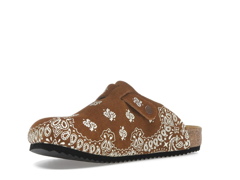 Bravest Studios Suede Paisley Clogs Hazel