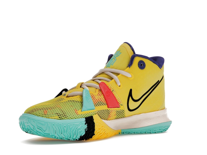 Nike Kyrie 7 1 World 1 People Electric Yellow (GS)