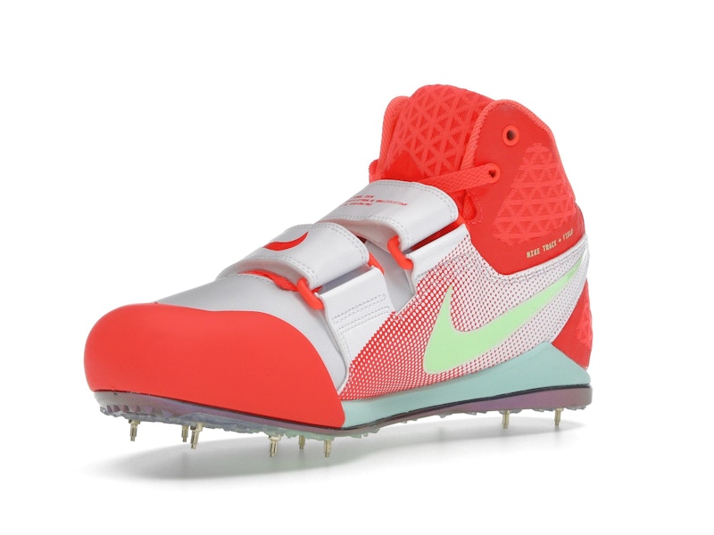 Nike Zoom Javelin Elite 3 White Hyper Orange Lime Blast Bright Crimson