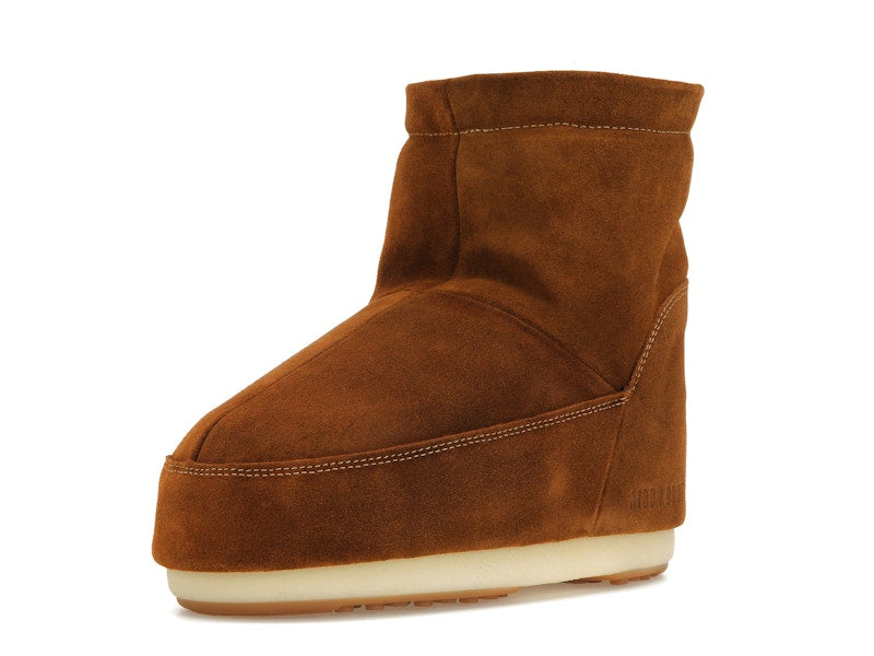 Moon Boot No Lace Suede Boot Tan