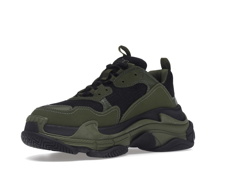 Balenciaga Triple S Dark Green Black