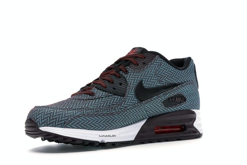 Nike Air Max Lunar90 Burgundy-Herringbone