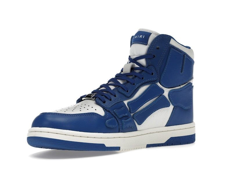 AMIRI Skel Top Hi Blue White